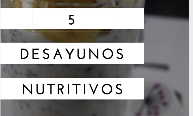 5 Desayunos nutritivos de pudding con avena chia y yogurt