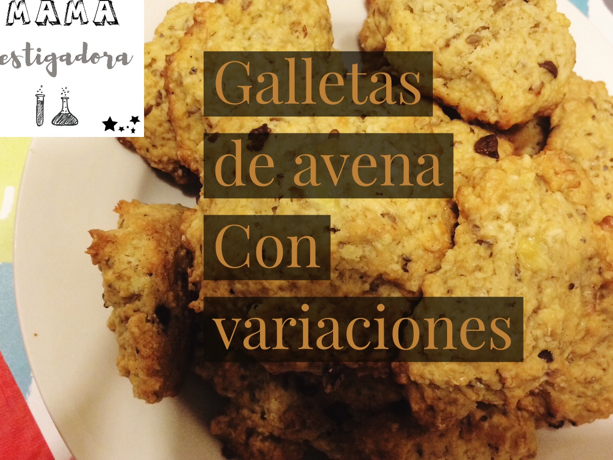 Galletas de avena y sus variaciones
