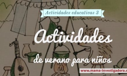 Juegos educativos – Actividades de verano para niños