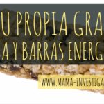 Haz tu propia granola hecha  en casa y barras energéticas