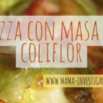 Pizza con masa coliflor