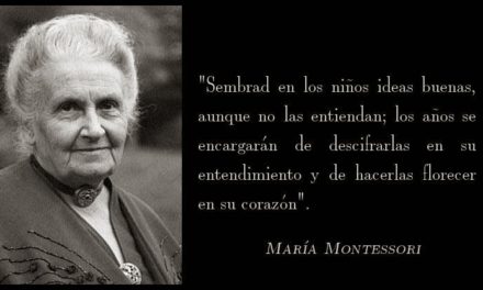 La Educación para la paz según Maria Montessori