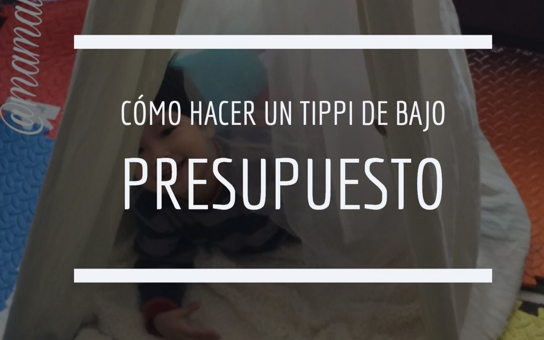 Como hacer un teppee de bajo presupuesto